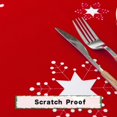 thumbnail image 2 of Christmas Decorations Table Cloth Rectangle 60 X 84 Inch Red White Tablecloth - Snowflake Printed Waterproof Tablecloth Decorative for Holiday Party Dinner, 2 of 5