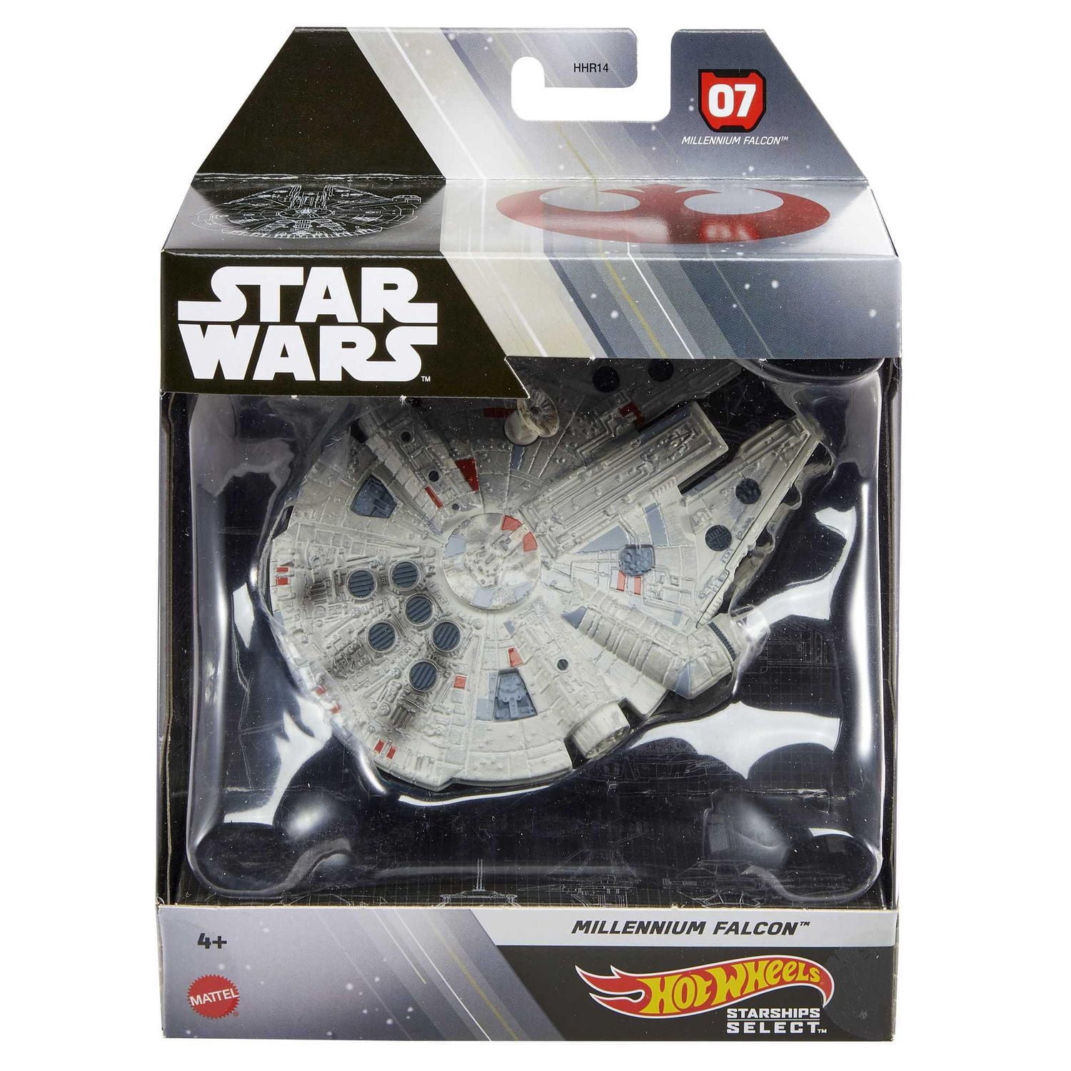 ​Hot Wheels Star Wars Starships Select, Millenium Falcon Premium Replica
