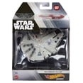 thumbnail image 1 of ​Hot Wheels Star Wars Starships Select, Millenium Falcon Premium Replica, 1 of 2