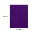 thumbnail image 2 of Unique Bargains Self-Adhesive Velvet Patches Repair Patches Purple 2 Pack, 2 of 5