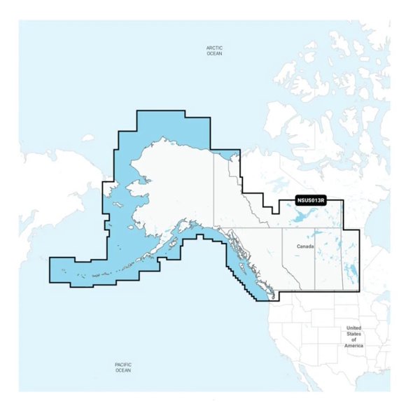 GARMIN NAVIONICS+ CANADA WEST & AL
