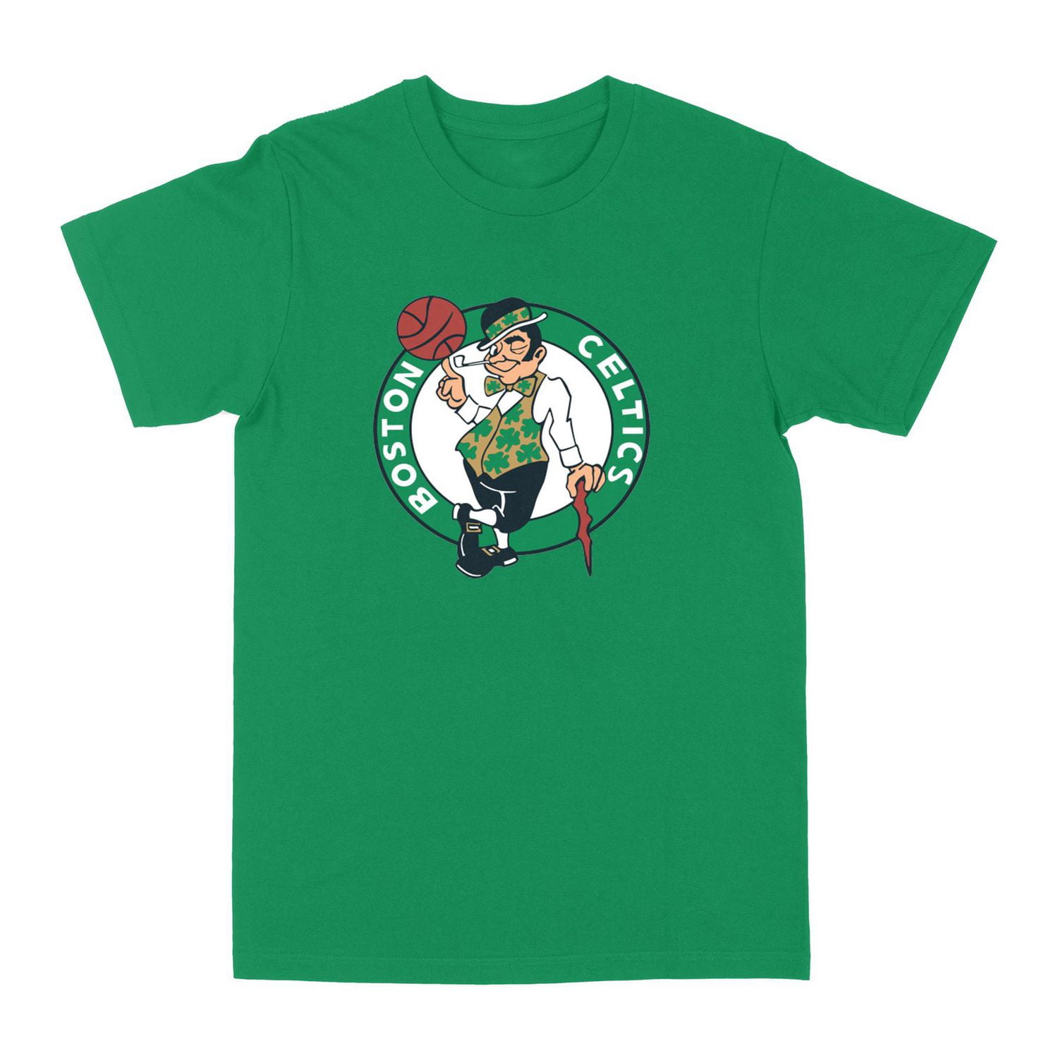 T-shirt vert avec logo Boston Celtics sous licence officielle NBA