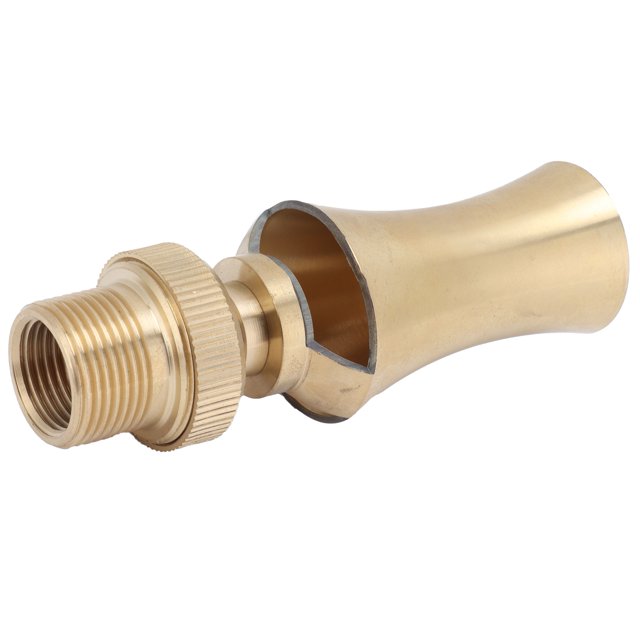 Brass Ice Tower Water Fountain Nozzle Adjustable Pond Sprinkler