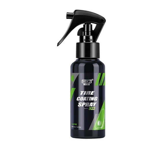 Tire Shine Spray with Graphene Coating, Long-Lasting Polish for Car Tires, Water Repellent and Dirt-Resistant Formula