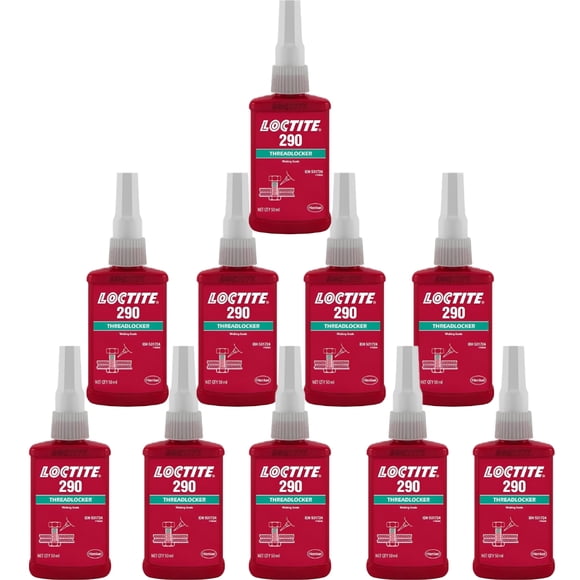 Loctite 290 Threadlocker Adhesive 50ml Pack of 10 Pieces
