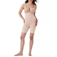 thumbnail image 1 of Spanx SPANXsculpt Seamless Power High-Waisted Mid-Thigh Short - 10398R (Soft Nude, S), 1 of 2