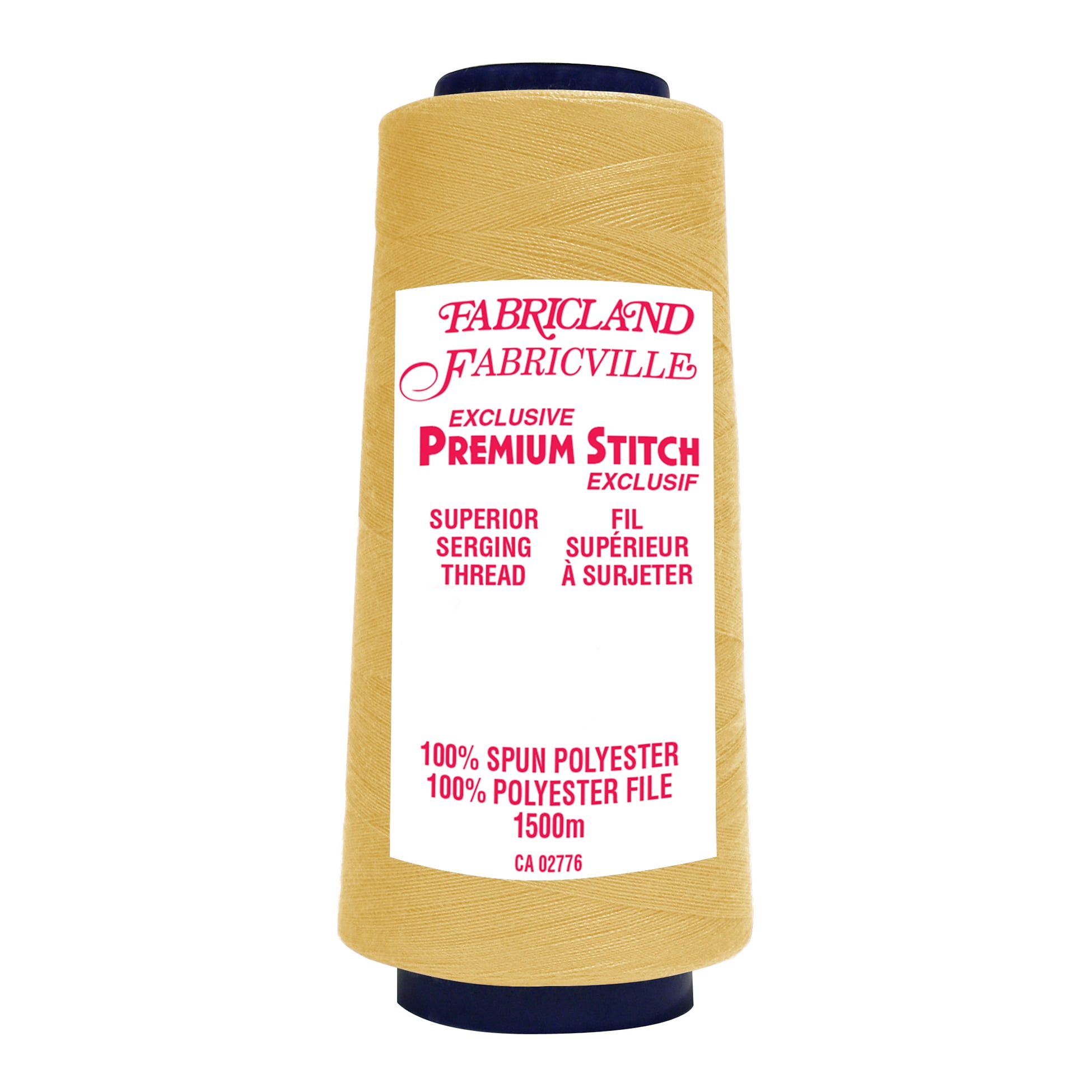 Unique Creativ - sewing thread - or - 100 % polyester - 40 wt - 2 unités