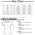 thumbnail image 3 of SMihono Hauts pour Femmes Été Chic Décontracté Mode Femme Imprimé Col Rond Manches Courtes T-Shirt Impression Blouse Ample Hauts T-Shirt Oversize pour Femmes, 3 of 4