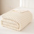 thumbnail image 3 of Chmadoxn Throw Blanket, Soft And Thick Double Layer Raschel Blanket A Must Have Warming Artifact In Winter Suitable For Beds Sofas And Other Scenes Providing The Ultimatecomfort Bedroom Blanket, 3 of 8