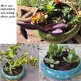 thumbnail image 3 of Guardoinrt Vintage Ceramic Glazed Bonsai Pot Creative And Durable For Plant Lovers Easy To Maintain Ceramics yellow, 3 of 6