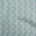 thumbnail image 1 of oneOone Rayon Dusty Teal Green Fabric Asian Block Sewing Craft Projects Fabric Prints By Yard 56 Inch Wide, 1 of 4