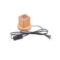 thumbnail image 1 of VONKY Wood Lamp Base Decoration Holder Bedroom Table Light Stand Accessories Type 3, 1 of 6