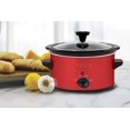 thumbnail image 3 of Nesco® Mijoteuse Ovale Rouge Métallique de 1,5 Pinte, 3 of 4