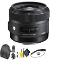 thumbnail image 1 of Sigma Objectif 30mm f/1.4 DC HSM Art pour Nikon + Kit de Nettoyage d'Objectif de Luxe, 1 of 7