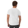 thumbnail image 4 of Hanes T-Shirt de Dessous à Col Ras du Cou Sans Étiquette pour Homme, TG, Blanc, 4 of 8