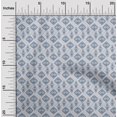 thumbnail image 1 of oneOone Cotton Cambric Fabric Diamond Geometric Â Printed Craft Fabric BTY 56 Inch Wide, 1 of 4
