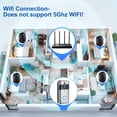 thumbnail image 3 of VEAT00L Doorbell Camera Wireless, 1080P Video Doorbell, 2-Way Audio, Instant Alert,PIR Motion Detection,Night Vision, 3 of 10
