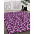 thumbnail image 3 of Ahgly Tapis Rectangulaire Lavable en Machine Orchidée Violet, 6 Pieds x 9 Pieds, 3 of 7