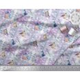 thumbnail image 3 of Soimoi Rayon Fabric Branch & Bird Artistic Fabric Prints by Yard 42 Inch Wide, 3 of 3