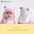thumbnail image 3 of Cuddle Club Baby Sunhat - SunhatFlamingoL, 3 of 5