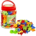 thumbnail image 1 of Coogam Magnetic Letters Numbers Alphabet Fridge Magnets Colorful Plastic ABC 123 Educational Toy Set Preschool Learning Spelling Counting Uppercase Lowercase Math for 3 4 5 Years Kid(78 Pcs), 1 of 1