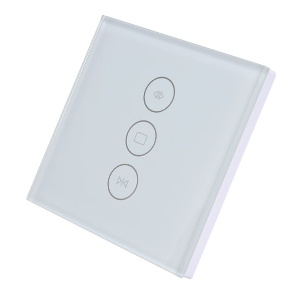FLAMEEN Switch Accessories,Curtain Switch,WiFi Smart Curtain Switch APP Remote Voice Touch Control Roller Blinds Shutter Switch For Home 100-240V