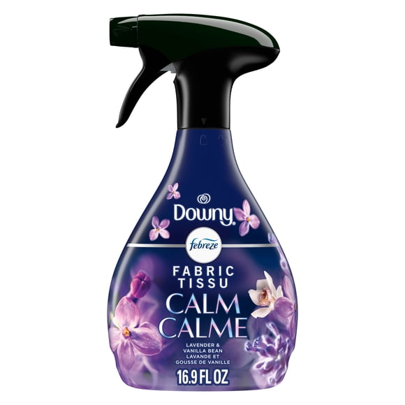 Febreze Fabric Spray Air Freshener, Odor-Fighting Fabric Refresher, Downy Calm Scent