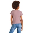 thumbnail image 4 of T-shirt côtelé coupe bébé George pour filles, 4 of 6