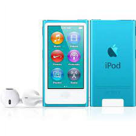 Apple アップル iPod nano 16gb 7th 7世代 保証未開始 Pre Owned Apple 7th Gen 16GB iPod Nano Blue MP3 Player | Like New