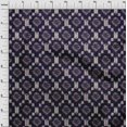 thumbnail image 3 of oneOone Tissu Polyester Lycra Tissu Imprimé Kasuri Géométrique 1 Yard 56 Pouces de Large, 3 of 4