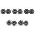 thumbnail image 1 of 10 Pcs 6Ω 30W Film en Soie Noir Dôme Souple Haut-Parleur Tweeter Unité, 1 of 6