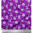 thumbnail image 1 of Soimoi Brown Rayon Fabric Diamond Geometric Print Sewing Fabric Yard 56 Inch Wide, 1 of 3