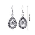 thumbnail image 2 of WREESH Halloween Earrings Retro Skull Bat Spider Earrings Distressed Earrings, 2 of 2