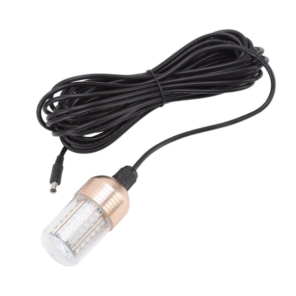 Submersible Fishing Lamp, 3000lm LED Fishing Light 30W Super Bright 60 LEDs 12-60V For Underwater Lighting For Night Fishing Green Light