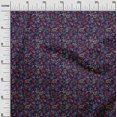 thumbnail image 3 of oneOone Rayon Blue Fabric Asian Suzani Craft Projects Decor Fabric Printed By The Yard 56 Inch Wide, 3 of 5