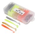 thumbnail image 4 of T Tail Soft Bait, Soft Bait Kit Reusable Portable Artificial Elastic  For Bass Fishing 6cm,5cm, 4 of 8