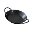thumbnail image 4 of simhoa Frying Pan Nonstick Dual Handle Skillet Grill Home Kitchen Picnic Paella Pan Length 24cm, 4 of 8