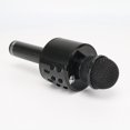 thumbnail image 3 of Bluetooth Singing Microphone Wireless Handheld Smartpnone Speaker Mic for Home KTV Outdoor Party  Black, 3 of 9