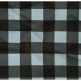 thumbnail image 4 of oneOone Organic Cotton Poplin Twill Fabric Gingham Check Printed Craft Fabric BTY 42 Inch Wide, 4 of 4