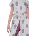 thumbnail image 4 of Moomaya Kurta à Manches Courtes Tunique d'Été Imprimée Kurtis à Fente avant pour Femmes, 4 of 5