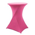 thumbnail image 1 of Wweixi Versatile Elastic Cocktail Table Set Fitting For Any Occasion Environmentally Friendly Polyester Rose Red 1Set, 1 of 6