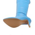thumbnail image 5 of LSLJS Bottes Cuissardes à Talons Hauts pour Femmes, Chaussures pour Femmes Aguichant d'Hiver à Bout Pointu à Talons Hauts Fins, Bottes Hauteur Genou pour Femmes, 5 of 5