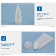 thumbnail image 3 of 50Pcs 15Ml Refillable Tube Empty Lotion Bottle Soft Tube with Cap Travel Squeeze Make Ups Container Refillable Bottles, 3 of 5