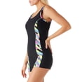 thumbnail image 2 of RELLECIGA Women's Athletic Boyleg One Piece Swimsuits Sport Bathing Suit, 2 of 4