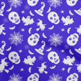 thumbnail image 1 of oneOone Polyester Spandex Lapis Blue Fabric Halloween Sewing Material Print Fabric By The Yard 56 Inch Wide, 1 of 4