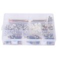 thumbnail image 2 of Furniture Hardware Screw Screw Nut Kit Furniture Eccentric Wheel Pre-inserted Nut Hardware Tools 125Pcs Furniture Hardware Screw PreInserted Nut Eccentric Wheel 3in1 Connecting Kit, 2 of 8