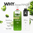 thumbnail image 4 of Inno Nutrition Broccoli Extract 10,000mg (20:1 Concentrate) - 120 Capsules | Sulforaphane-Rich Antioxidant Support for Men & Women | Non-GMO, Gluten-Free, Made in Canada, 4 of 7