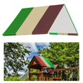 thumbnail image 1 of Bâche de Remplacement Imperméable pour Balançoire, Toit, Couverture d'Entrepôt, Pare-Soleil de Tente, Vert Beige Café, 1 of 8