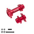 thumbnail image 3 of CNKOO Aluminum Alloy Front & Rear Wheel Hex Hubs Set for Losi 1/4 Promoto-MX Motorcycle RTR Durable and Heat Dissipation Effect, 3 of 5