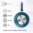 thumbnail image 3 of Mainstays Aluminum Ceramic  3pcs Skillet Set, 3 of 5